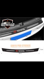 stiker pelindung mobil LEXUS SILLPLATE SILL PLATE MOBIL LEXUS PELINDUNG PINTU CARBON 3D