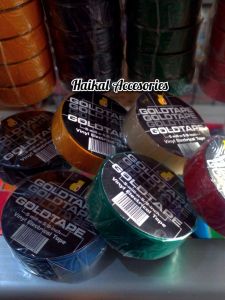 Isolasi Hitam Goldtape 1 Slop Isi (10pcs)