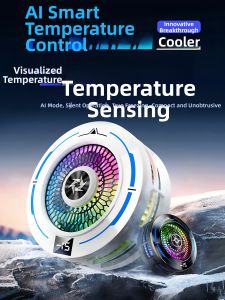 caibeike | Semiconductor Cooling Phone Cooler Magnetic/Clamp Dual-Use