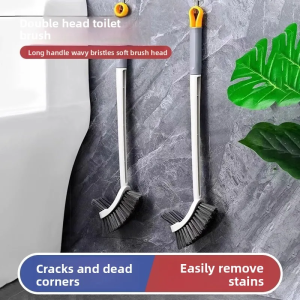 Household Long-handled Toilet Brush To Remove Dead Ends Bathroom Toilet Brush Artifact Cleaning Brush