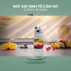 Máy xay sinh tố cầm tay Elmich 1000ml BLE9184 - Cam kết chính hãng