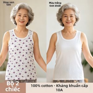 Áo Măng Tô Không Tay Cho Bà Già