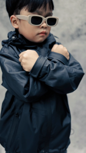 cod jaket Gorpcore anak anti air waterproof orginal rough racoon