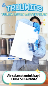 TROUWIDS Alkaline Water Purifier 9 in 1 Water Filter Penapis Air Ultrafiltration Water Filters For Home 过滤器净水器