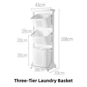 XUNHUAI | Large Capacity Plastic Storage Box for Toys Clothes Snacks
