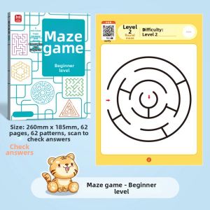WEVOLA | Focus Enhancing Maze Training Thinking Development Book