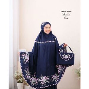 MUKENA CYNTHIA RAYON BORDIR MANUAL TIMBUL KHAS TASIK