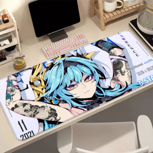 Bandai | Mouse Pad Laptop HD Genshin Impact Gaming Anime Keyboard Pad Computer Kawaii Girl Desk Mat PC Accessories Gamer Office Carpet
