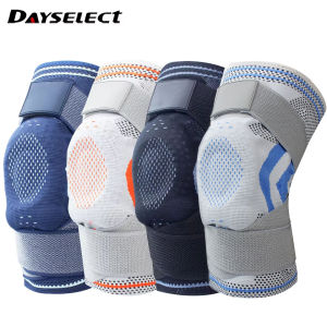 1Pcs Professional Knee Brace Compression Knee Sleeve Pain Relief Patella Gel Pad&Side Stabilizers Knee Support Bandage Men Women