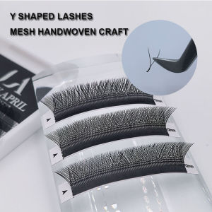 LADYAPRIL YY Eyelash Extensions Y shaped Individual Eyelashes Natural Curl C D 0.07mm Hade Made Lightweight Lash Extensions