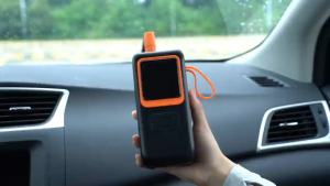 JY01 Digital Display Electric Portable Handheld Air Pump Multi Functional with Emergency Lighting