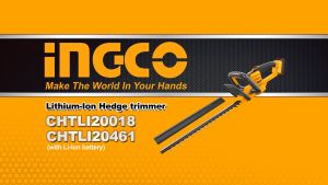 INGCO CHTLI20018 MESIN POTONG DAHAN CORDLESS 20V GRASS HEDGE TRIMMER 18\"