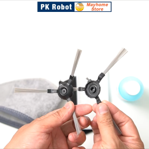 Phụ Kiện Thay Thế Mi Robot Vacuum E5 Model C108/ Đôi Chổi Cạnh Bộ Lọc Khăn Lau/
