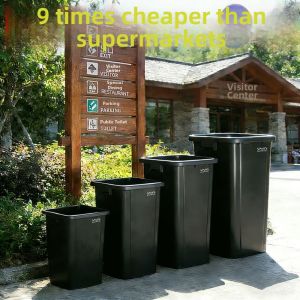 Outdoor Indoor Large Capacity Open Top Bin