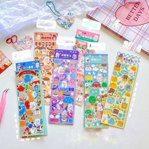 [FREESHIP] Set 2 Sticker Hình Dán Họa Tiết Hoạt Hình Nhiều Màu Sắc Dễ Thương Cho Bé