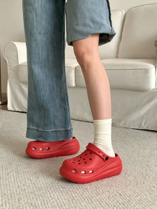 XIXITIAO | Red Arch Support Elevating Slip-resistant Closed Toe Sandals