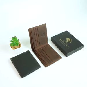 Jayuwan DCTA Dompet Pria Kulit Sapi Crazy Horse