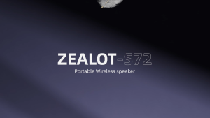 ZEALOT S72 Portable Bluetooth Speaker 3000mAh | Bluetooth 5.3 | IPX4 Waterproof | Deep Bass | Type-C Fast Charging