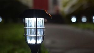 Solar Outdoor Waterproof Path Solar Led Garden Light Decorative Landscape Solar Lights for Garden/ Lampu Solar Halaman Lampu Taman Lampu Raya