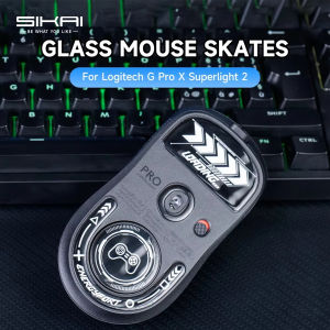 Mouse Feet Skates Ultra Strong Flawless Glass Super Fast Smooth Durable Sole for Logitech G Pro X Superlight 2 Gaming Mouse
