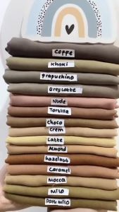 Hijab paket usaha isi 12pcs termurah segi empat Bella square/kerudung segiempat warna Random