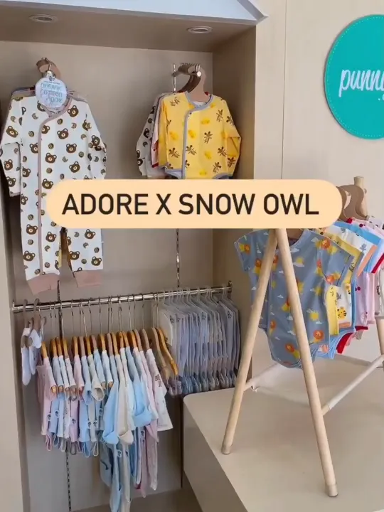 บอดี้สูทและชุดหมี New Collection !! Snow owl เสื้อผ้าเด็ก ชุด Romper แขน-ขายาว  เด็กแรกเกิด - 6เดือน (เนื้อผ้าใยไผ่พรีเมี่ยม 100%)