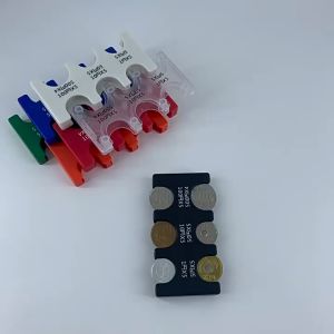 Koin Yen Jepang Organizer Dompet Plastik Coin Clip Holder Souvenir
