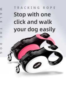 Xcho Hand Holding Rope Automatic Retractable Large Dog Puppy Explosion-Proof Dog Rope Dog Chain Leash Lock Yo-Dog Belt