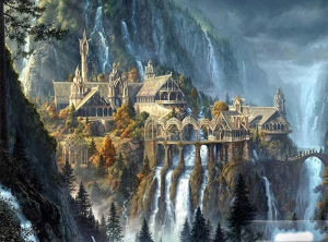 Castle Mountain Cliff Fantasy Landscape Artwork Jigsaw Puzzle 500/1000/1200/2000PCS Stress Relief Puzzle Wall Art Decor Gift