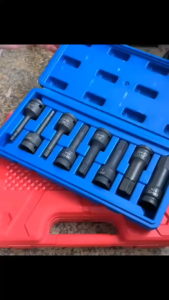 Khẩu HOA THỊ ĐEN  độ cứng cao chống gẫy vỡ crom 8 chi tiết (m5-m6-m8-m10-m12-m14-m16-m18)