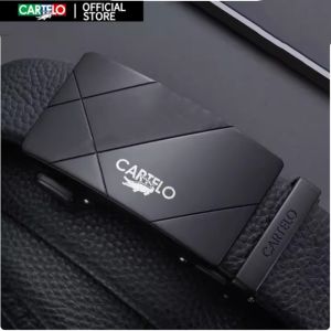 CARTELO เข็มขัดหนัง PU ที่สไตล์ของผู้ชาย: เข็มขัดที่แฟชั่นสำหรับชีวิตประจำวัน การพักผ่อน งานเลี้ยง เทศกาล การทำงานและธุรกิจอัตโนมัต