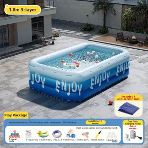 GWYNET | Thickened Inflatable Home Pool