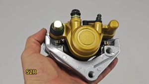 Suitable for Yamaha motorcycle YBR 125 front brake caliper brake lower pump assembly