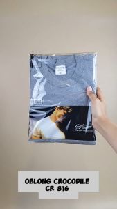 Kaos Dalam Pria R-Neck CROCODILE CR 816 ISI 1Pcs Abu-Abu