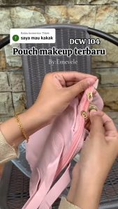 TAS KOSMETIK TRAVEL KAPASITAS BESAR / TAS KOSMETIK ATAU TAS SKINCARE WATERPROOF / TAS MULTIFUNSI DCW 00104