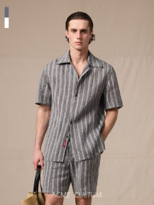 Striped Breathable Lightweight Mens Casual Shirt
