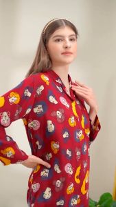 Oriana Sleepwear Piyama Short Pants Amethys Series