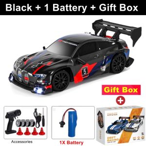 Oike 4WD Remote Control Drift Car 1:24 Mini Remote Control Racing Car Model 2.4G Radio High Speed RC Car Boy Toy Gift