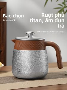 PAKCHOICE | Insulation Tea Pot Covered Titanium Home Use