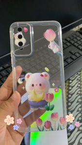 Case Hologram Xiaomi Note 13 Note 13 Pro Redmi A1 A2 2022 Motif ( 3D KARTUN KACAMATA ) Softcase Hologram Bening Tebal - Clear Case 2MM - Sofkes Hp - Kesing Lucu - Casing Viral
