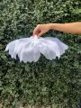 Kelopak Bunga Dekorasi Pelaminan model bunga sepatu /Artificial Flower / Kap Bunga Dekorasi / Bunga Hias / Giant Flower Premium / bahan kain organdi Organza. 