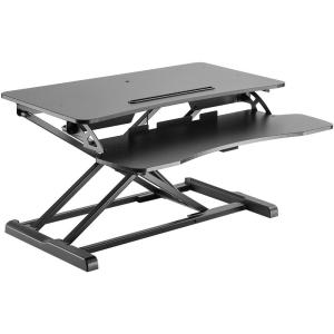Brateck | Standing Adjustable Desk Large Double Layer Surface Height Adjustment Table D450