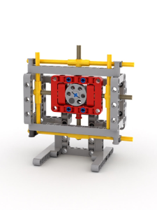 XIAOXIAOGONGCHENGSHI | Small Particle Gear Mechanical Model MOC Set
