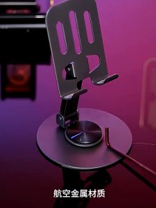 Holder HP Phone Holder full logam carbon steel putar 360 derajat engsel multi sudut fleksibel holder vertikal horizontal bantalan silikon