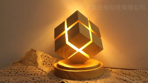 DECOR NHÀ NHỎ - D034 Đèn ngủ khối lập phương ma thuật bốn tầng sáng tạo  trang trí  phòng ngủ phòng khách lãng mạn