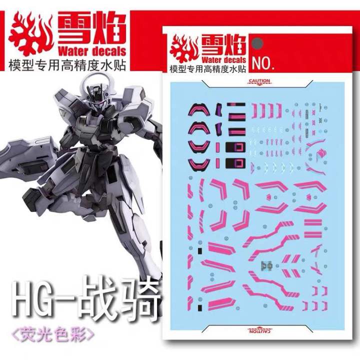 Water Decal Hg 1/144 Gundam Schwarzette | Lazada.co.th