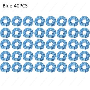 LED Luminous Scrunchies Hairband Women Glowing Elastic Hair Tie Hair Rope Girl Glow in the Dark Party Supplies Hair Accessory