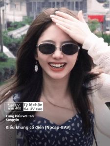 Kính Mát Chống Tia cực tím Mặt Tròn