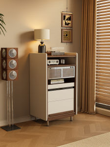 Vintage Solid Wood Storage Cabinet