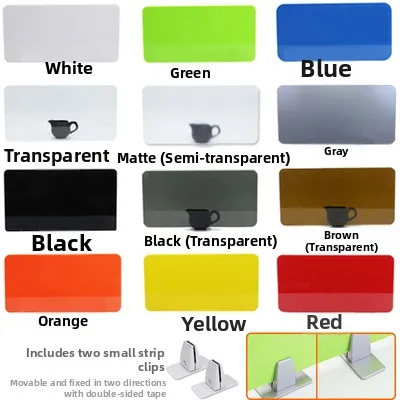 AIMIJINGLING | Custom Acrylic Sunlight Shield Desk Divider